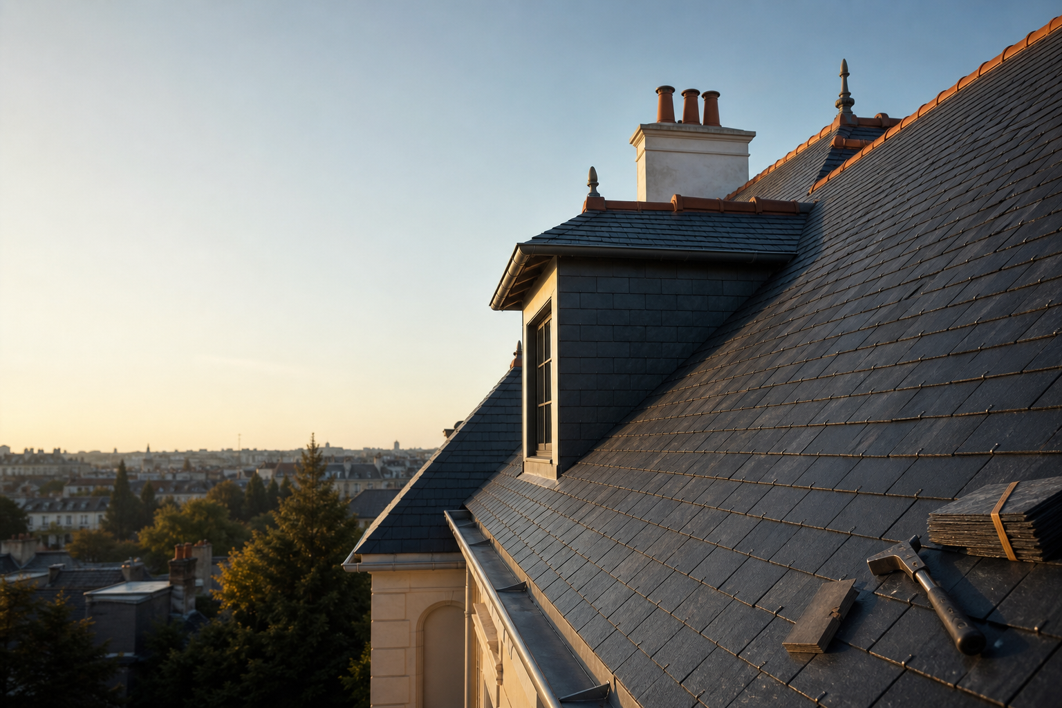 Toiture réalisée par AJ Couverture