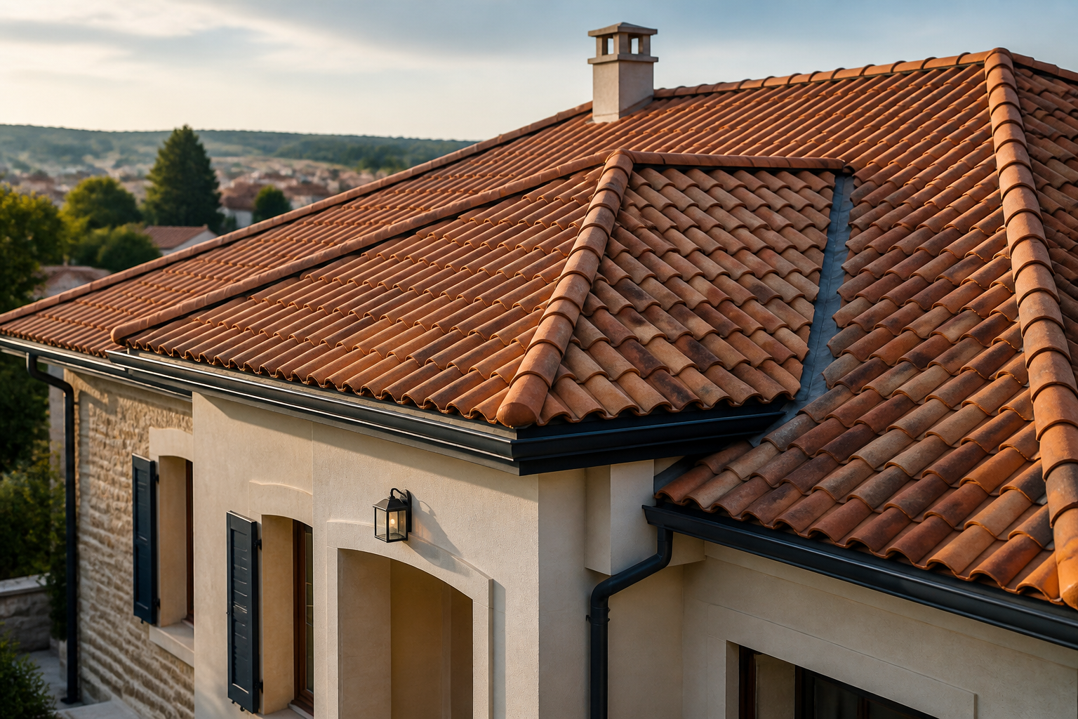 Rénovation en tuiles